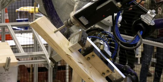 Design For Manufacturing and Assembly: Timber Frame Pavilion, machining, milling, drilling, trimming, cutting