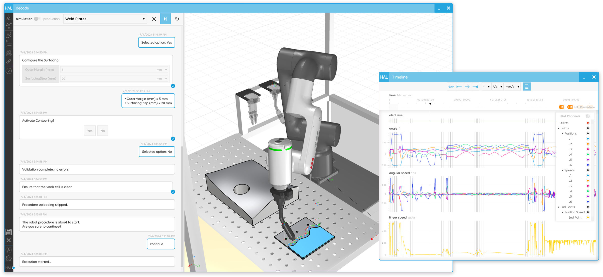 DECODE Best programming software for ABB Robots - Alternative to ABB Robot Studio - abb robot simulation software - ABB simulation software for ABB Cobots and ABB robots - ABB GoFa - IRB1200 - IRB1300 - ABB Robot Arm