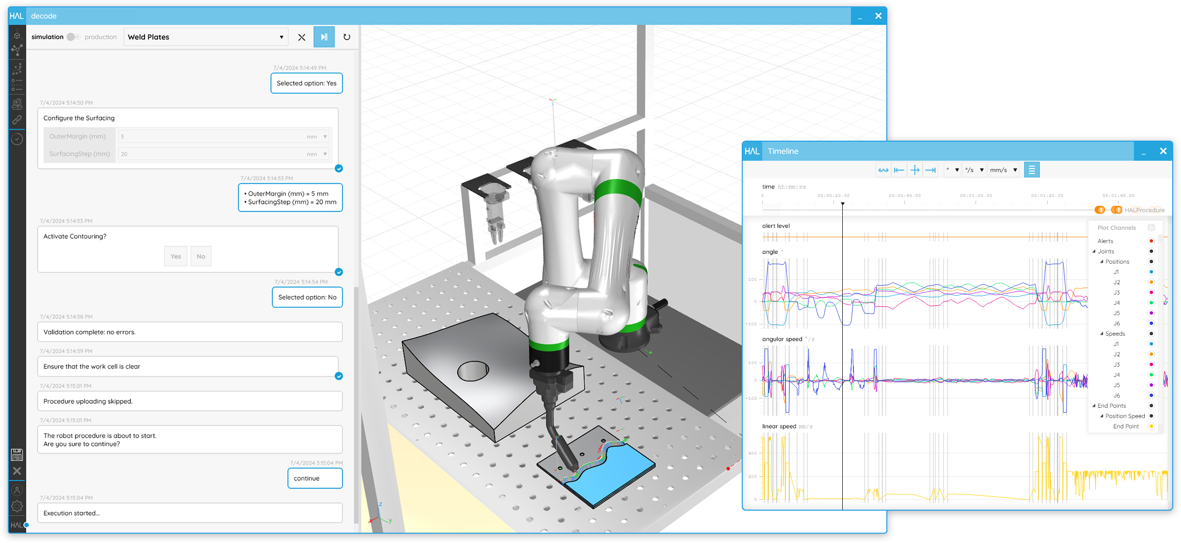 DECODE Best programming software for FANUC Robots - Alternative to FANUC RoboGuide - FANUC robot simulation software - FANUC simulation software for FANUC Cobots and FANUC robots - CRX - LRMate - LR Mate - FANUC Robot Arm