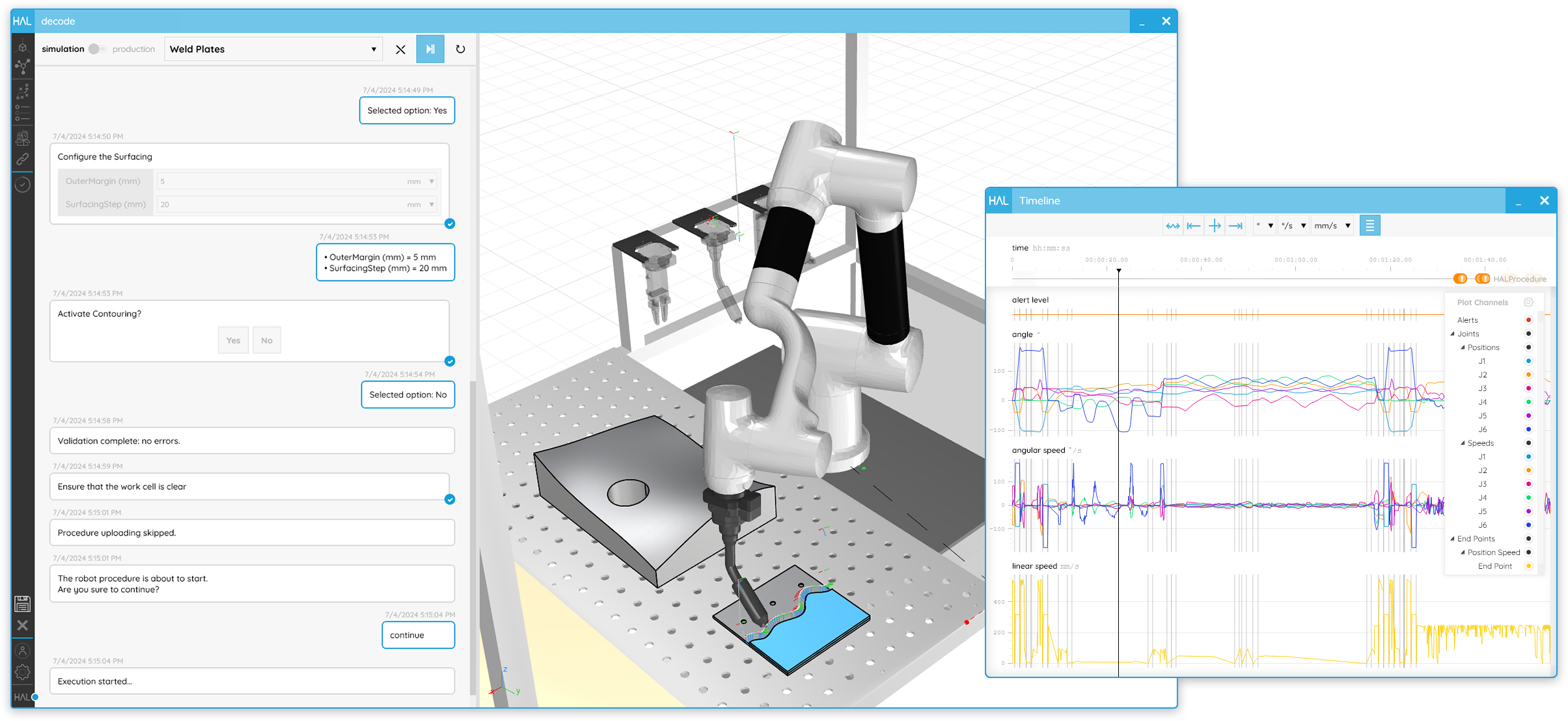 DECODE Best programming software for Inovo Robotics robots - Alternative to ROS - Inovo Robotics robot simulation software - Inovo Robotics simulation software for Inovo Robotics Cobots - Inovo Robotics Robot Arm