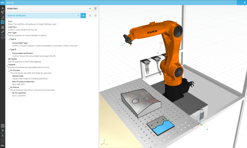 KUKA robot programming & simulation | HAL Robotics