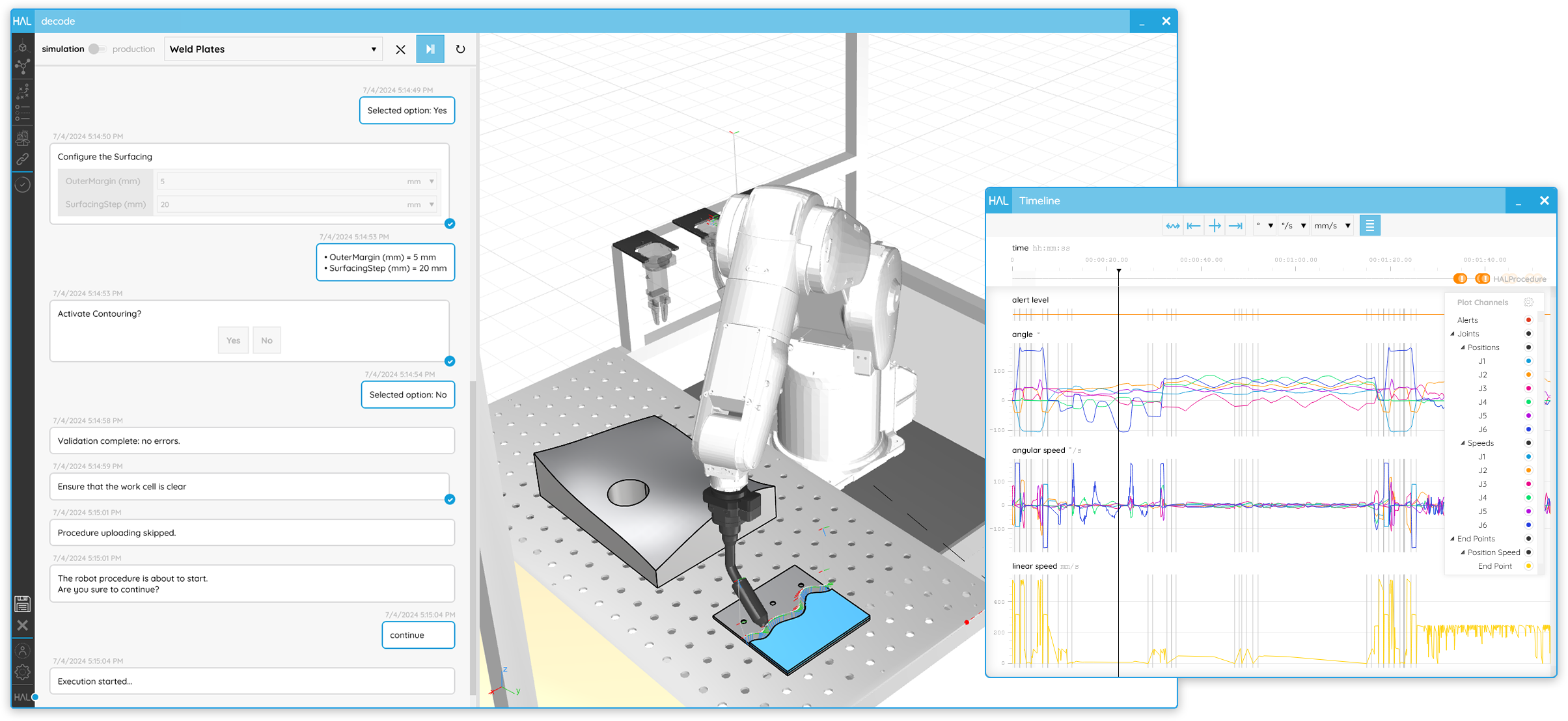 DECODE Best programming software for Mitsubishi Robots - Alternative to Mitsubishi RT Toolbox - Mitsubishi robot simulation software - Mitsubishi simulation software for Mitsubishi robots - Mitsubishi Robot Arm