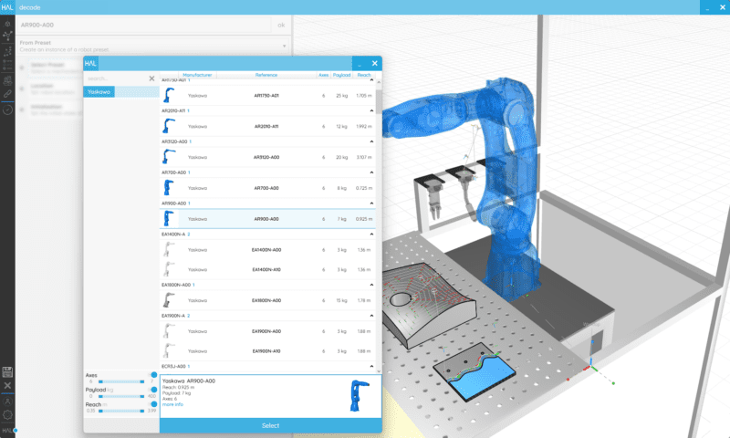 YASKAWA robot programming & simulation | HAL Robotics