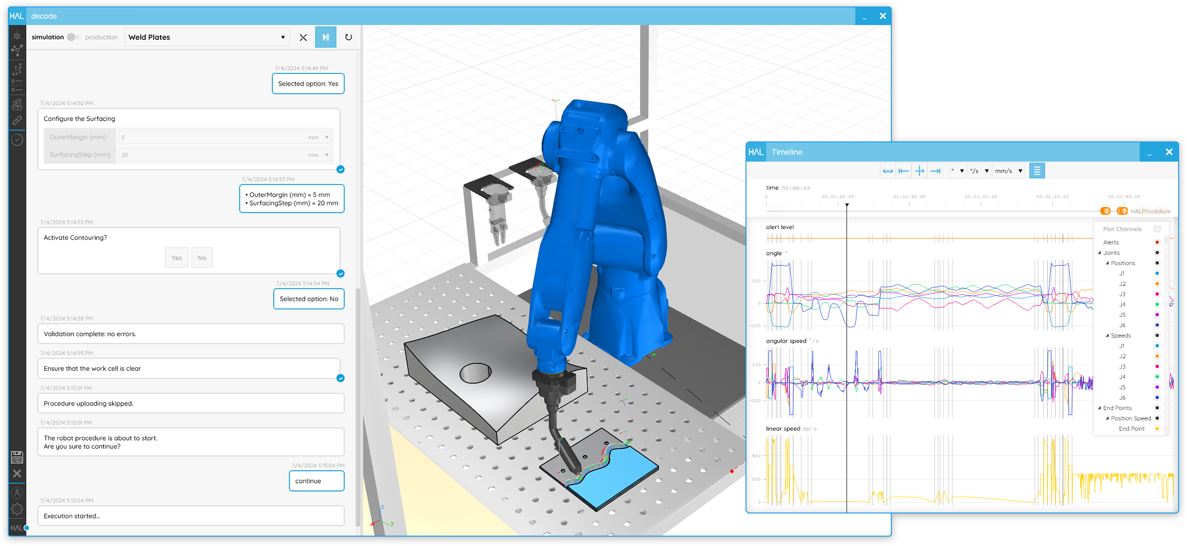 DECODE Best programming software for Yaskawa Robots - Alternative to Yaskawa MotoSim - Yaskawa robot simulation software - Yaskawa simulation software for Yaskawa Cobots and Yaskawa robots - Yaskawa Robot Arm